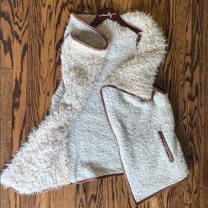 Altar’d State | Open Front Sherpa Vest